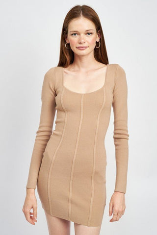 Scoop Neck Dress from Mini Dresses collection you can buy now from Fashion And Icon online shop