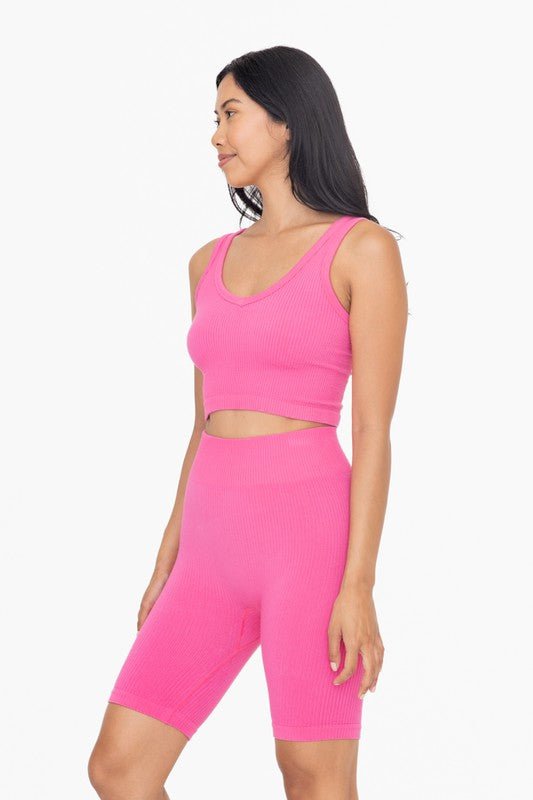 Seamless Cropped Tank Top from Crop Tops collection you can buy now from Fashion And Icon online shop
