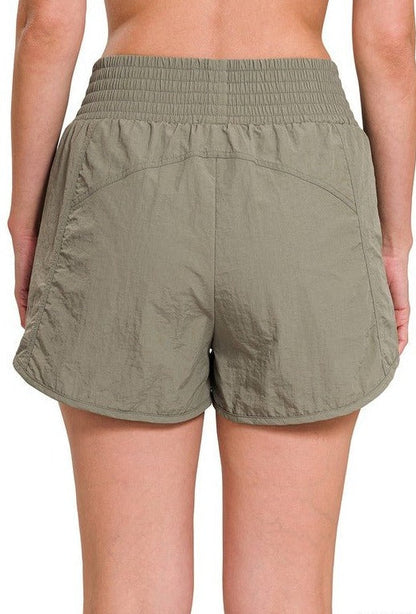 Smocked Waistband Shorts from Shorts collection you can buy now from Fashion And Icon online shop