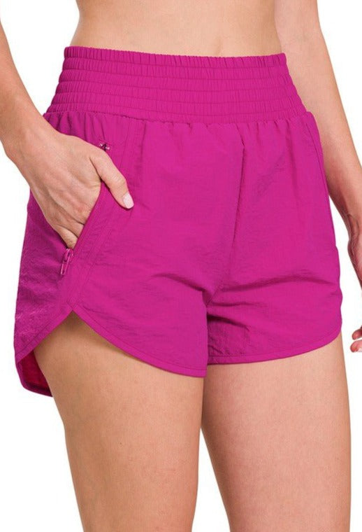 Smocked Waistband Shorts from Shorts collection you can buy now from Fashion And Icon online shop