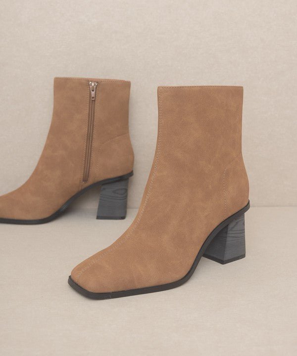 Square Toe Ankle Boots from Booties collection you can buy now from Fashion And Icon online shop