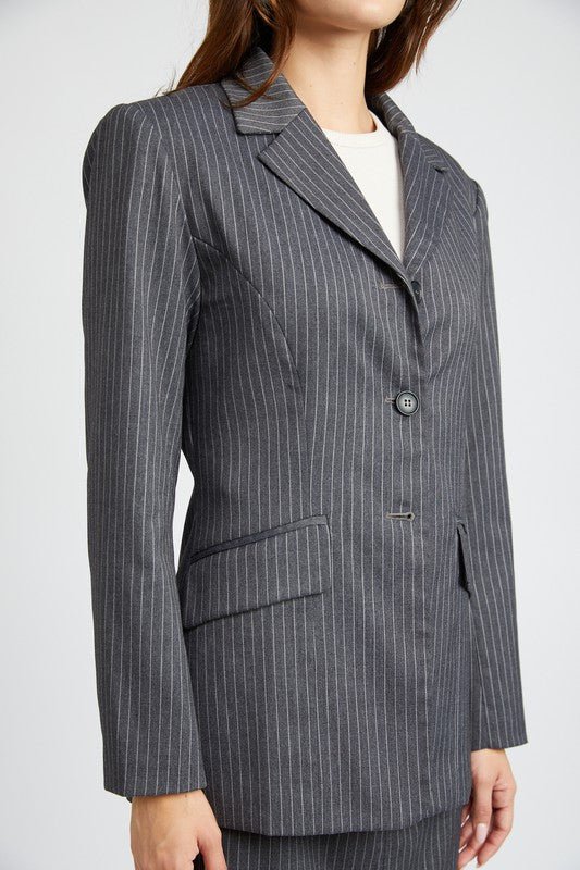 Striped Blazer Jacket from Blazers collection you can buy now from Fashion And Icon online shop