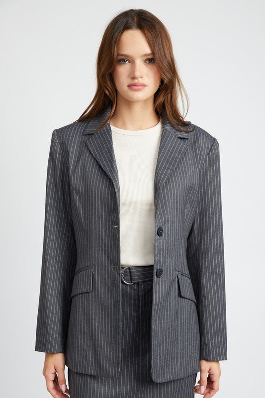 Striped Blazer Jacket from Blazers collection you can buy now from Fashion And Icon online shop