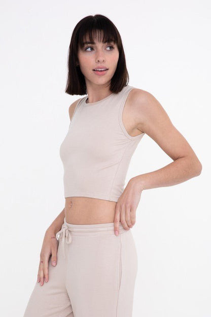 Terry Tank Top from Basic Tops collection you can buy now from Fashion And Icon online shop