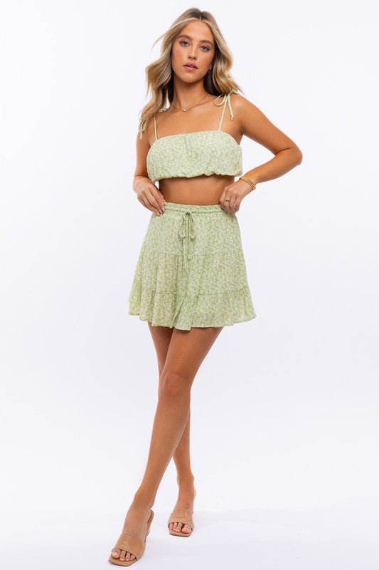 Tiered Mini Skirt from Mini Skirts collection you can buy now from Fashion And Icon online shop