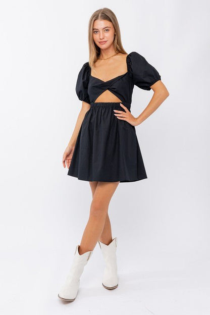 Twisted Front Dress from Mini Dresses collection you can buy now from Fashion And Icon online shop