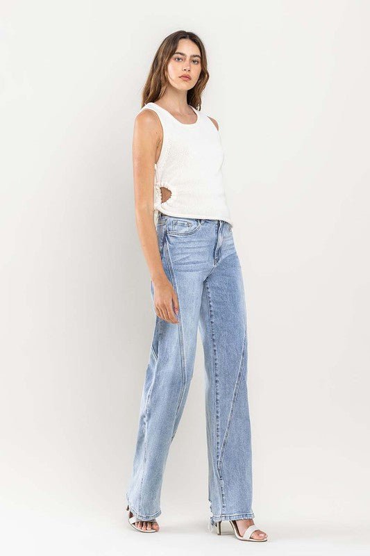 Ultra High Rise Wide Leg Jeans from collection you can buy now from Fashion And Icon online shop