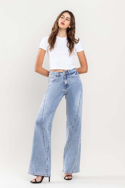 Ultra High Rise Wide Leg Jeans from collection you can buy now from Fashion And Icon online shop
