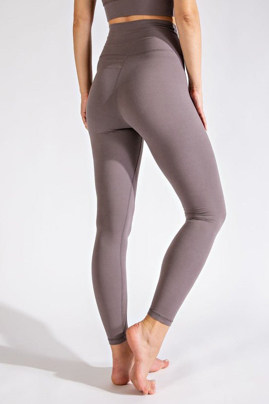 V Waist Full Length Leggings from Leggings collection you can buy now from Fashion And Icon online shop