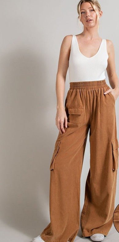 Washed Cargo Pants from Pants collection you can buy now from Fashion And Icon online shop