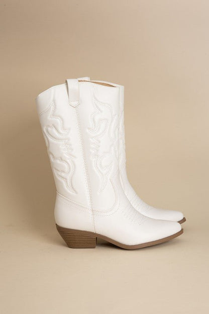 Western Mid Calf Boots from Boots collection you can buy now from Fashion And Icon online shop