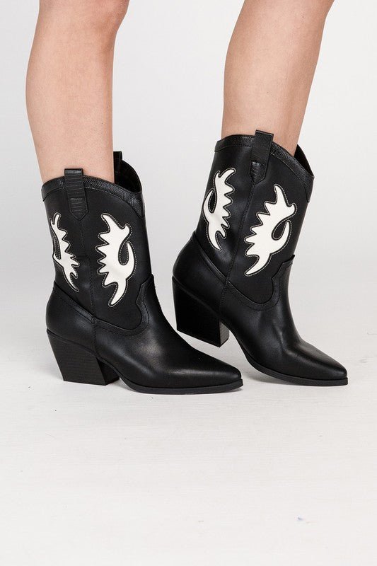 Western Style Booties from Booties collection you can buy now from Fashion And Icon online shop