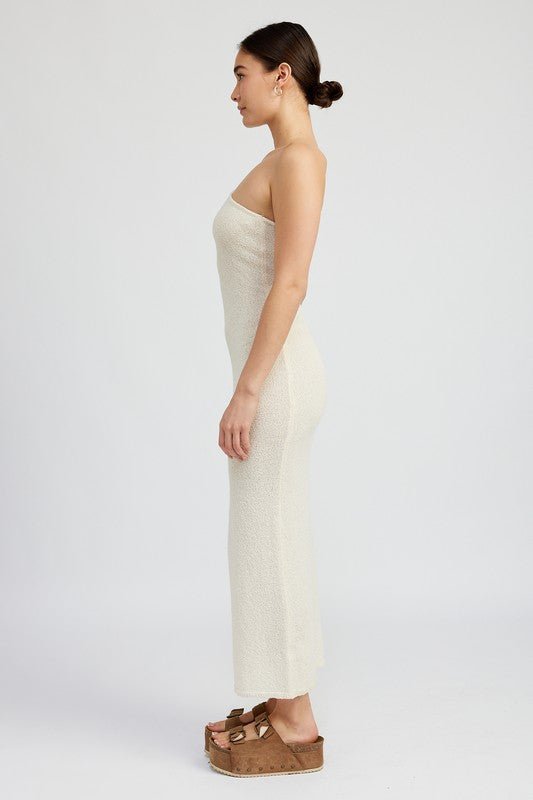 White One Shoulder Maxi Dress from Maxi Dresses collection you can buy now from Fashion And Icon online shop