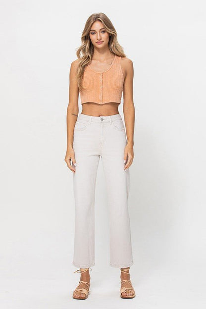 White Straight Jeans from Jeans collection you can buy now from Fashion And Icon online shop