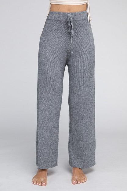 Wide Leg Knit Pants from Pants collection you can buy now from Fashion And Icon online shop